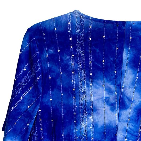 Cocomo Woman Blue Pull Over Short Sleeve Dress Size 1X - Picture 9 of 9